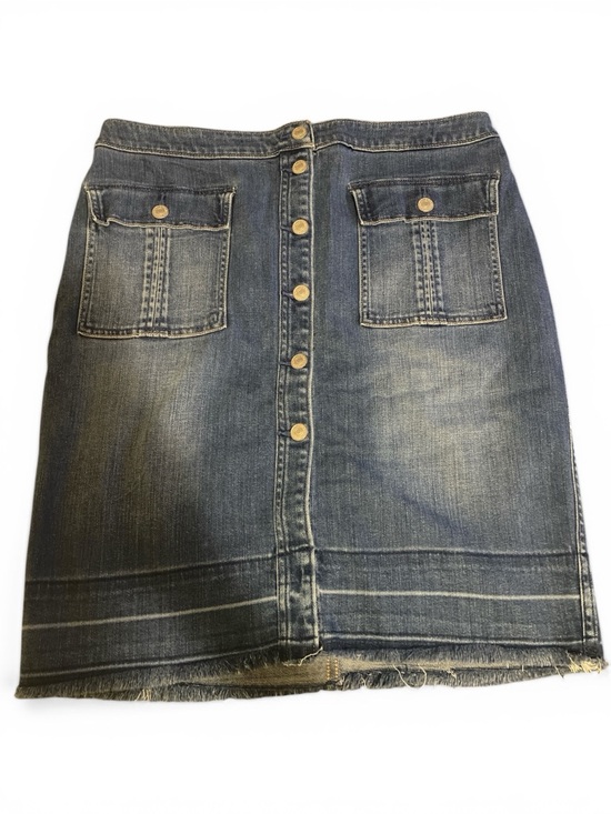 Abercrombie & Fitch Dresses & Skirts - Abercrombie & Fitch Button-Front Denim Mini Skirt - Blue